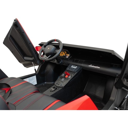 Pojazd elektryczny Lamborghini Aventador SV Red