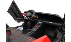 Pojazd elektryczny Lamborghini Aventador SV Red