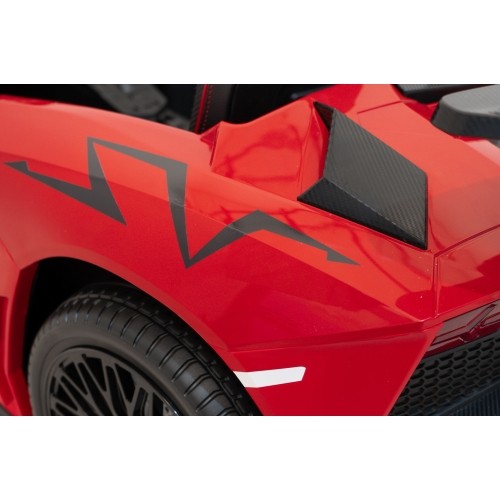 Pojazd elektryczny Lamborghini Aventador SV Red