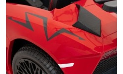 Pojazd elektryczny Lamborghini Aventador SV Red