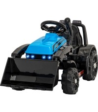 Pojazd koparka-traktor G320, niebieski