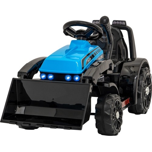 Pojazd koparka-traktor G320, niebieski