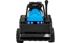 Pojazd koparka-traktor G320, niebieski