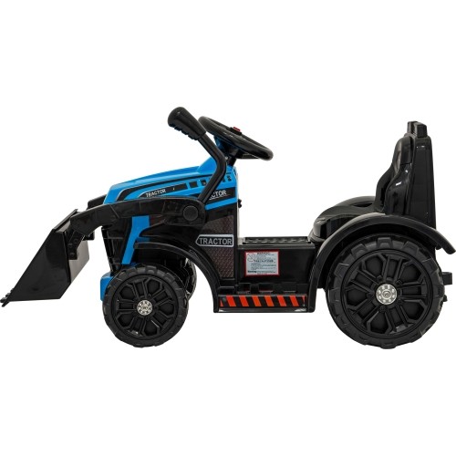 Pojazd koparka-traktor G320, niebieski