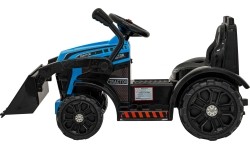 Pojazd koparka-traktor G320, niebieski