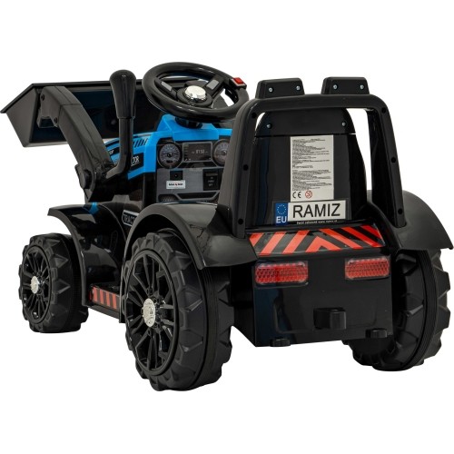 Pojazd koparka-traktor G320, niebieski