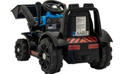 Pojazd koparka-traktor G320, niebieski