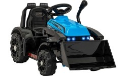 Pojazd koparka-traktor G320, niebieski