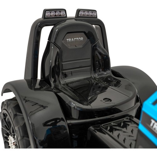 Pojazd koparka-traktor G320, niebieski