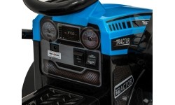 Pojazd koparka-traktor G320, niebieski