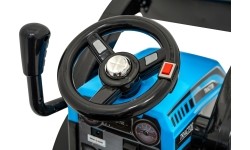 Pojazd koparka-traktor G320, niebieski