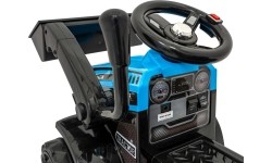 Pojazd koparka-traktor G320, niebieski