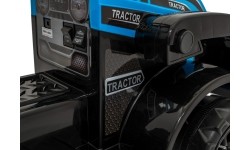 Pojazd koparka-traktor G320, niebieski