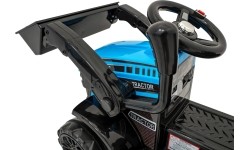 Pojazd koparka-traktor G320, niebieski