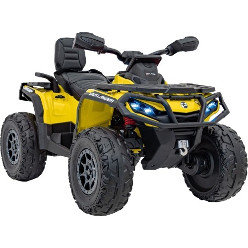 Quad Can Am Outlander ATV żółty