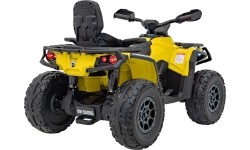 Quad Can Am Outlander ATV żółty