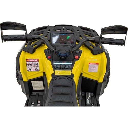 Quad Can Am Outlander ATV żółty
