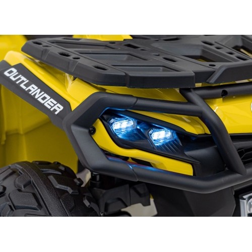 Quad Can Am Outlander ATV żółty
