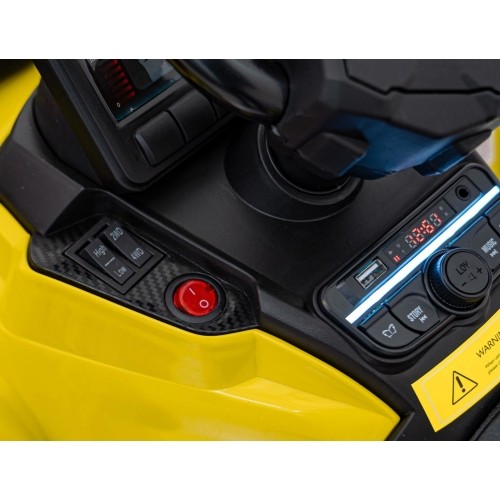 Quad Can Am Outlander ATV żółty