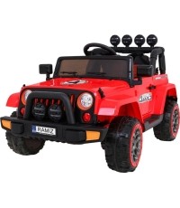 Pojazd terenowy Full Time 4WD, czerwony