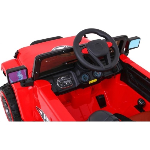 Pojazd terenowy Full Time 4WD, czerwony