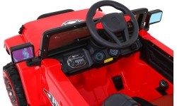 Pojazd terenowy Full Time 4WD, czerwony