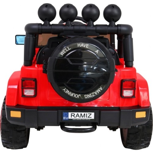 Pojazd terenowy Full Time 4WD, czerwony
