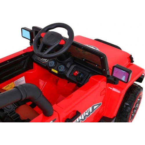 Pojazd terenowy Full Time 4WD, czerwony