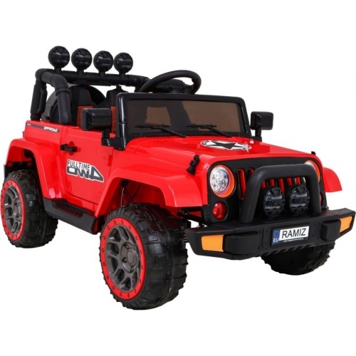 Pojazd terenowy Full Time 4WD, czerwony