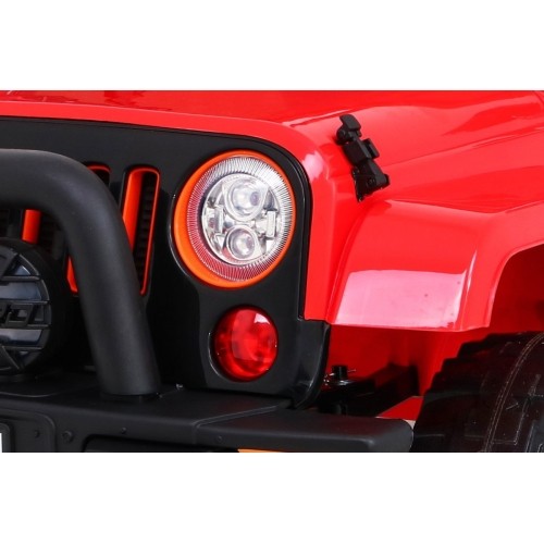 Pojazd terenowy Full Time 4WD, czerwony