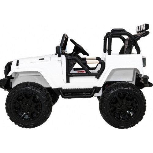 Samochód elektryczny dla dzieci Jeep All Terrain, biały
