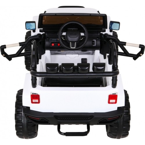 Samochód elektryczny dla dzieci Jeep All Terrain, biały