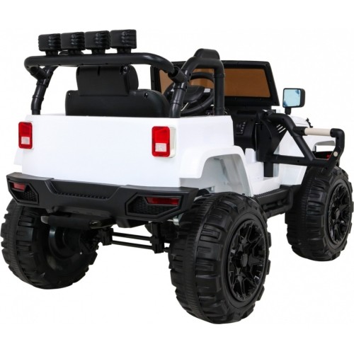 Samochód elektryczny dla dzieci Jeep All Terrain, biały