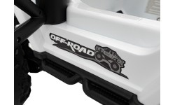 OFF ROAD Speed vehicle Biały