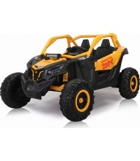 Elektryczny gokart dziecięcy Buggy SR Super 66, żółty