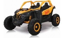 Elektryczny gokart dziecięcy Buggy SR Super 66, żółty