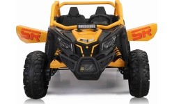 Elektryczny gokart dziecięcy Buggy SR Super 66, żółty