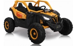 Elektryczny gokart dziecięcy Buggy SR Super 66, żółty
