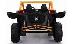Elektryczny gokart dziecięcy Buggy SR Super 66, żółty