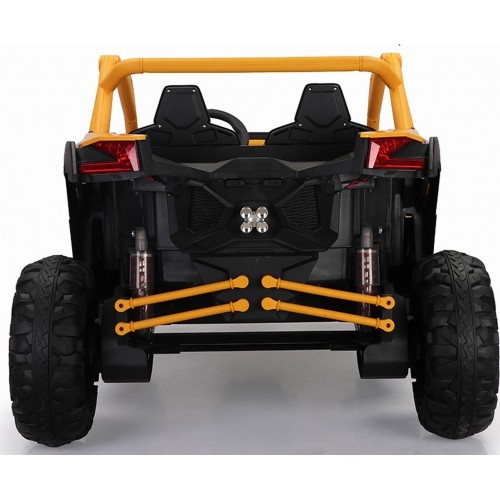 Elektryczny gokart dziecięcy Buggy SR Super 66, żółty