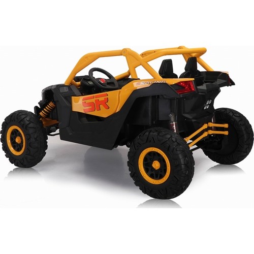 Elektryczny gokart dziecięcy Buggy SR Super 66, żółty