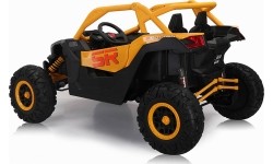Elektryczny gokart dziecięcy Buggy SR Super 66, żółty
