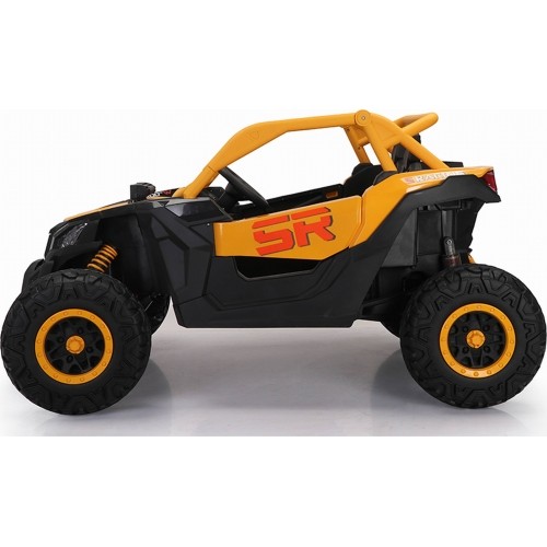 Elektryczny gokart dziecięcy Buggy SR Super 66, żółty