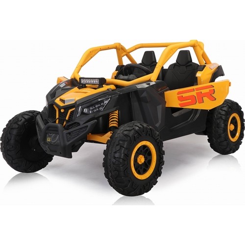 Elektryczny gokart dziecięcy Buggy SR Super 66, żółty