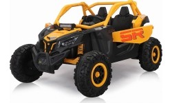 Elektryczny gokart dziecięcy Buggy SR Super 66, żółty