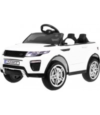 Pojazd elektryczny Rapid Racer, biały