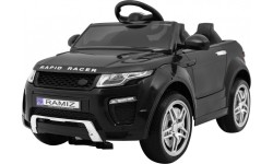 Pojazd elektryczny Rapid Racer, czarny