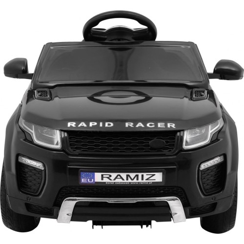 Pojazd elektryczny Rapid Racer, czarny