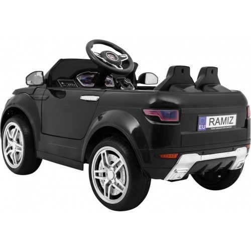 Pojazd elektryczny Rapid Racer, czarny