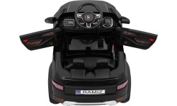 Pojazd elektryczny Rapid Racer, czarny